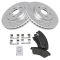 11-15 Cruze Sonic Front Performance Brake Rotor & Ceramic Pad Kit