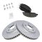 05-10 Ford Mustang Front Performance Brake Rotor & Ceramic Pad Kit