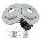 04-07 BMW 525i Rear Performance Brake Rotor & Ceramic Pad Kit