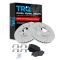 02-06 Camry LE Front Premium Posi Ceramic Brake Pad & Performance Rotor Kit