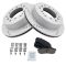 Toyota Lexus Multifit Rear Premium Posi Ceramic Brake Pads & Performance Rotor Kit