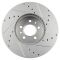 Front Performance Rotor & Premium Posi Semi Metallic Brake Kit for 98-02 Crown Vic, 98-02 Town Car