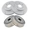 05-08 Chevy Silverado 1500, GMC Sierra 1500 6 Lug Front Performance Rotor & Rear Drum Kit