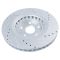 10-15 RX350, RX450h; 08-15 Highlander; 11-15 Sienna Front Posi Ceramic Pads & Performance Rotor Kit