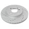 02-05 Mini Cooper Front & Rear Performance Brake Rotor & Ceramic Pads w/ Wear Sensors Kit