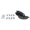 06-11 Lucerne 06-11 DTS Rear Performance Rotor & Posi Ceramic Pad Kit Set