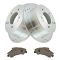 09-10 Sonata 2.4L Rear Premium Posi Ceramic Pad & Performance Rotor Kit