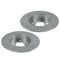 96-01 I30; 94-03 Maxima Rear Posi Ceramic Pad & Performance Brake Rotor Kit