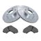 01-05 Toyota Rav4 Front Posi Ceramic Pad & Performance Rotor Kit