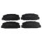 03-05 Mazda 6; 03 Protege; Rear Posi Ceramic Pad & Performance Rotor Kit