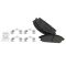 04-09 Nissan Quest Front Posi Metallic Pad & Performance Rotor Kit