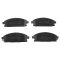 04-09 Nissan Quest Front Posi Metallic Pad & Performance Rotor Kit