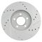 02-05 Thndrbrd 00-02 SType 00-06 LS Front Ceramic Pad & Performance Rtr Kt