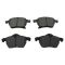 99-02 9-3; 99-05 9-5; 00-05 Saturn L Front Posi Ceramic Pad & Prfrmnc Rtr Kt