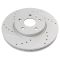 10-16 Terrian, 10-16 Equinox, Front and Rear Performance Brake Rotor Set