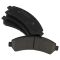 Chevy GMC Truck Multi Fit Front & Rear Premium Posi Ceramic Brake Pad & Performance Rotor Kit