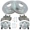 GM Truck Front Posi Ceramic Pad, Brake Calipers & Performance Rotor Kit