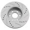 Front & Rear Performance Brake Rotor Kit