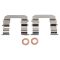 Front Ceramic Performance Brake Kit with Calipers