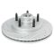 Front Metallic Performance Brake Kit with Calipers