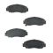 Front Metallic Performance Brake Kit with Calipers