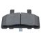Front Metallic Performance Brake Kit with Calipers