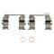 Front Metallic Performance Brake Kit with Calipers