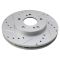 Front Metallic Performance Brake Kit with Calipers