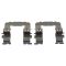 Front Metallic Performance Brake Kit with Calipers