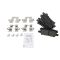 Rear Ceramic Performance Brake Kit with Calipers