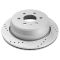 Rear Metallic Performance Brake Kit with Calipers