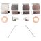 Semi Metallic Brake Pad, Performance Rotor and Caliper Kit