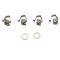 Semi Metallic Brake Pad, Performance Rotor and Caliper Kit