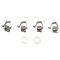 Semi Metallic Brake Pad, Performance Rotor and Caliper Kit