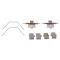 Semi Metallic Brake Pad, Performance Rotor and Caliper Kit