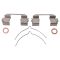 Semi Metallic Brake Pad, Performance Rotor and Caliper Kit