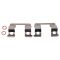 Semi Metallic Brake Pad, Performance Rotor and Caliper Kit