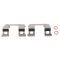 Semi Metallic Brake Pad, Performance Rotor and Caliper Kit