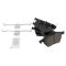 Semi Metallic Brake Pad, Performance Rotor and Caliper Kit