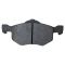 Semi Metallic Brake Pad, Performance Rotor and Caliper Kit