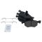 Semi Metallic Brake Pad, Performance Rotor and Caliper Kit