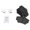 Semi Metallic Brake Pad, Performance Rotor and Caliper Kit