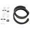 Brake Pad, Performance Rotor & Parking Brake Shoe Kit with Hardware