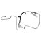 Rear Performance Rotor, Pad, Caliper & Hose Kit