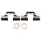 Rear Performance Rotor, Pad, Caliper & Hose Kit