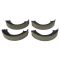 Semi-Metallic Brake Pad, Rotor, Shoe & Backing Plate Kit