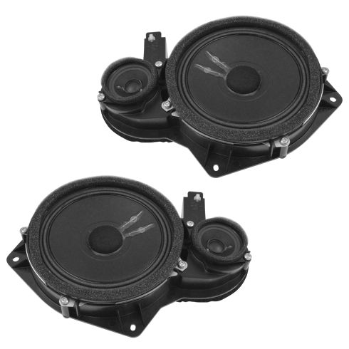 Toyota Sequoia Tundra Front Lower Speaker 2 Piece Set Toyota OEM TYRDK00003