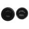 02-12 Buick, Cady, Chevy, GMC, Hummr, Olds Multifit (4 Piece) BLK Radio Knob Replacemnt Set (DORMAN)