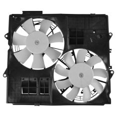 10-14 Cadillac CTS-V Dual Radiator Fan Cooling Assembly