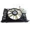 14-15 Toyota Corolla Radiator Cooling Fan & Overflow Bottle Assembly (w/o Module)